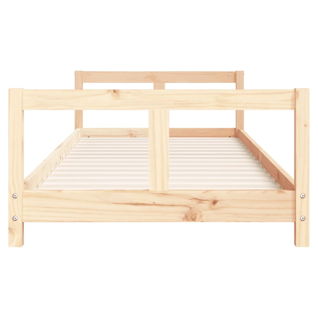 vidaXL Cadru de pat pentru copii, 80x200 cm, lemn masiv de pin vidaXL Cadru de pat pentru copii, 80x200 cm, lemn masiv de pin