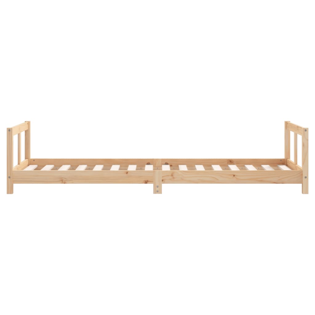 vidaXL Cadru de pat pentru copii, 80x200 cm, lemn masiv de pin vidaXL Cadru de pat pentru copii, 80x200 cm, lemn masiv de pin