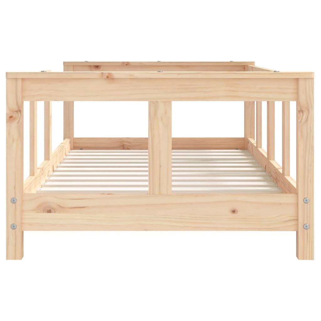 vidaXL Cadru de pat pentru copii, 70x140 cm, lemn masiv de pin vidaXL Cadru de pat pentru copii, 70x140 cm, lemn masiv de pin