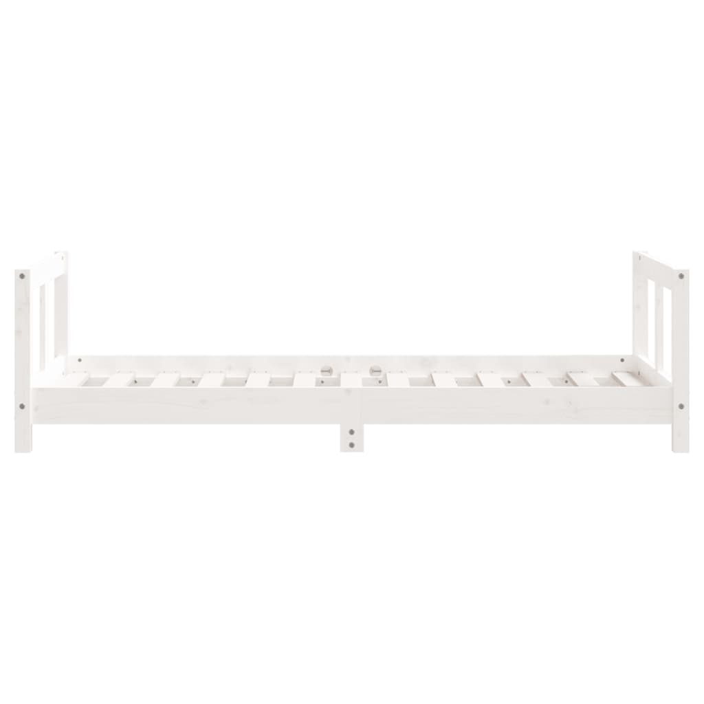 vidaXL Cadru de pat pentru copii, 80x160 cm, lemn masiv de pin vidaXL Cadru de pat pentru copii, 80x160 cm, lemn masiv de pin