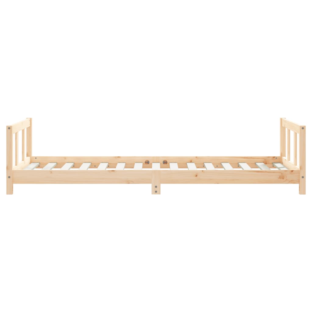 vidaXL Cadru de pat pentru copii, 90x190 cm, lemn masiv de pin