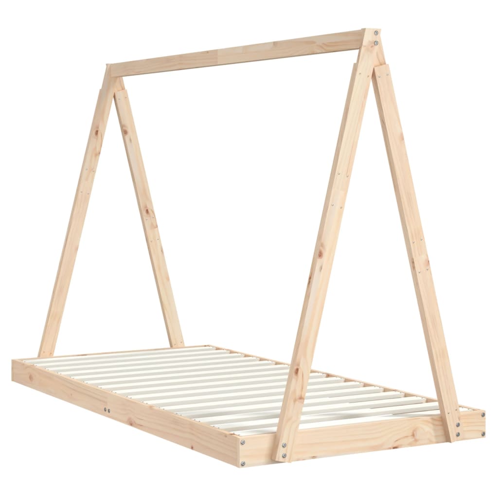 vidaXL Cadru de pat pentru copii, 90x190 cm, lemn masiv de pin