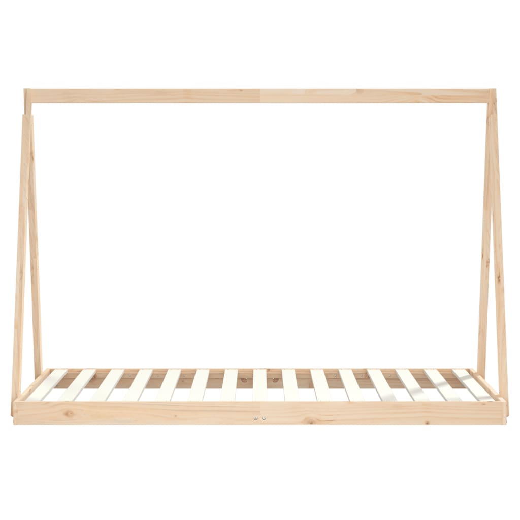 vidaXL Cadru de pat pentru copii, 90x190 cm, lemn masiv de pin