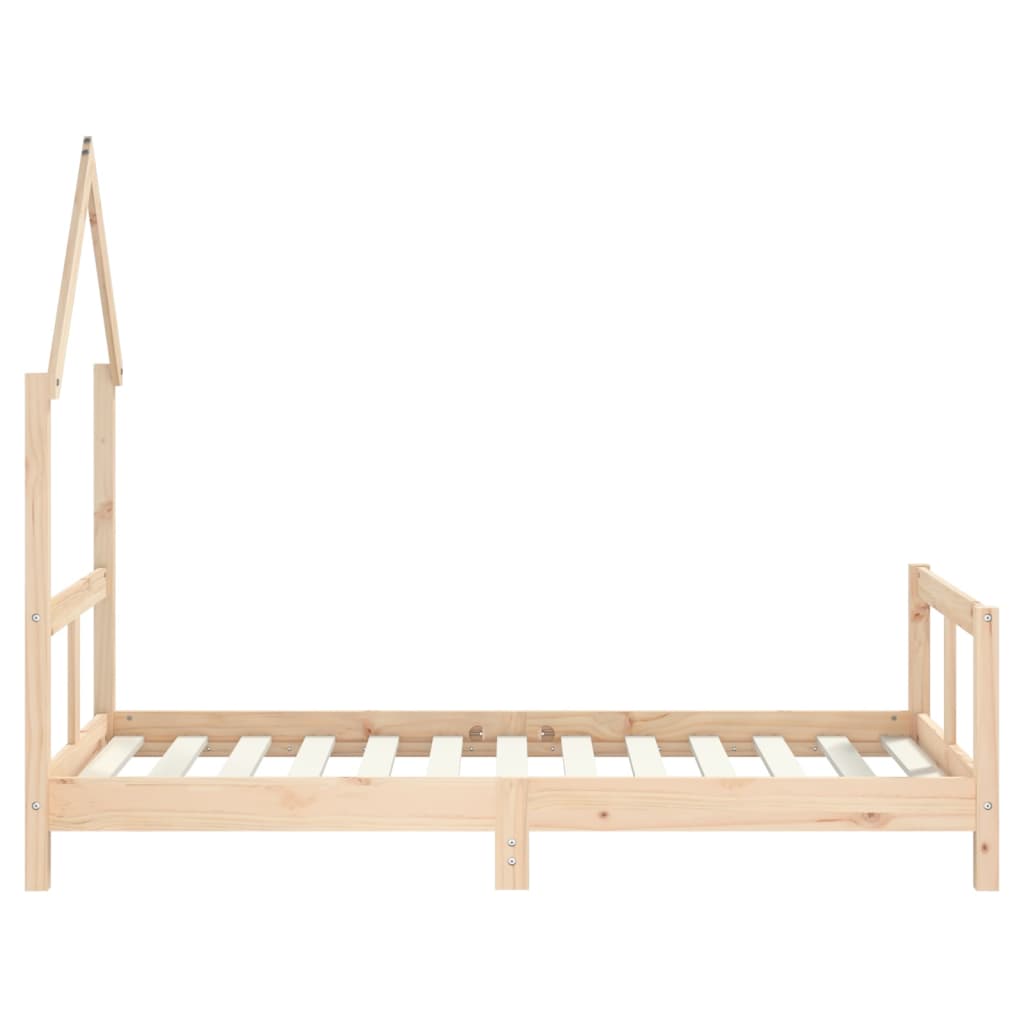 vidaXL Cadru de pat pentru copii, 80x160 cm, lemn masiv de pin vidaXL Cadru de pat pentru copii, 80x160 cm, lemn masiv de pin