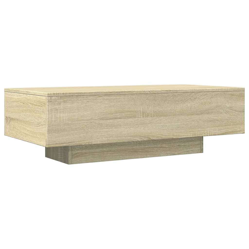 vidaXL Măsuță de cafea, stejar sonoma, 100x49,5x31 cm, lemn prelucrat vidaXL Măsuță de cafea, stejar sonoma, 100x49,5x31 cm, lemn prelucrat