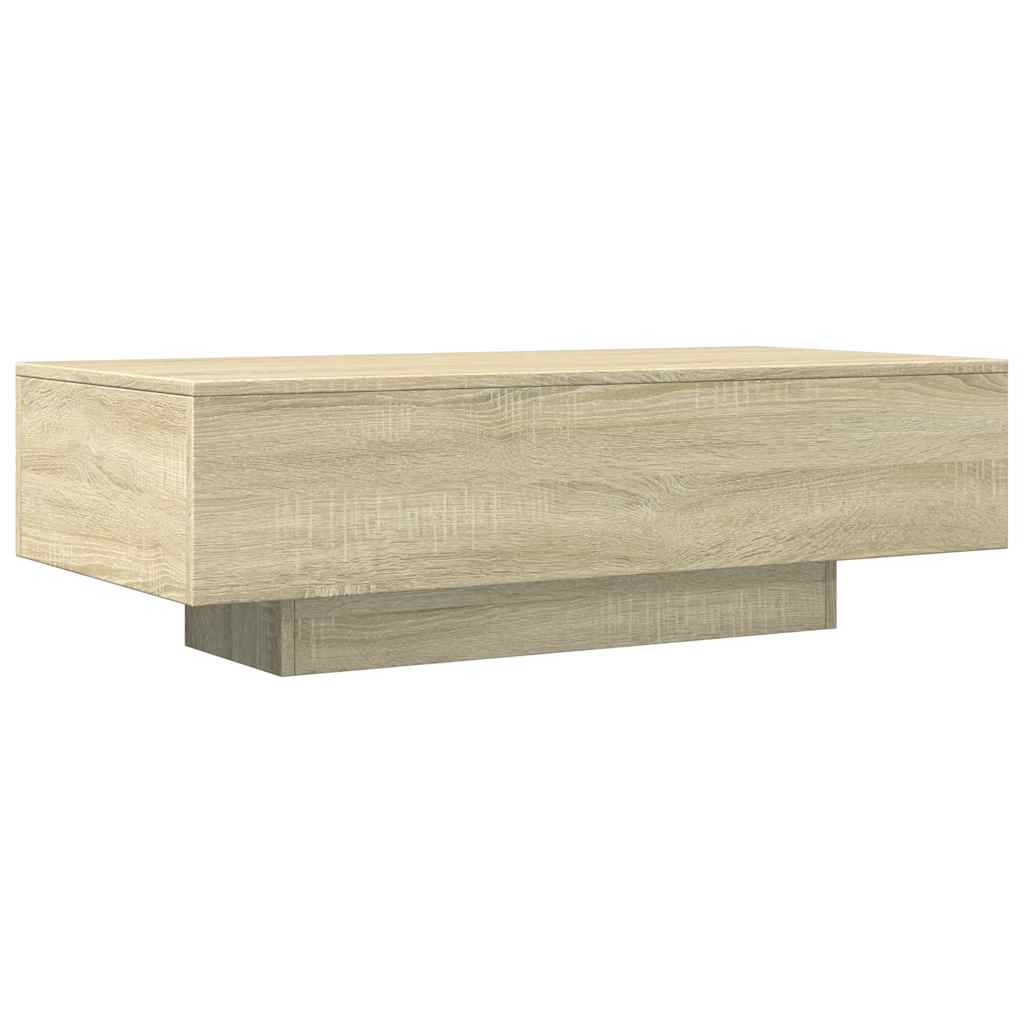vidaXL Măsuță de cafea, stejar sonoma, 100x49,5x31 cm, lemn prelucrat vidaXL Măsuță de cafea, stejar sonoma, 100x49,5x31 cm, lemn prelucrat