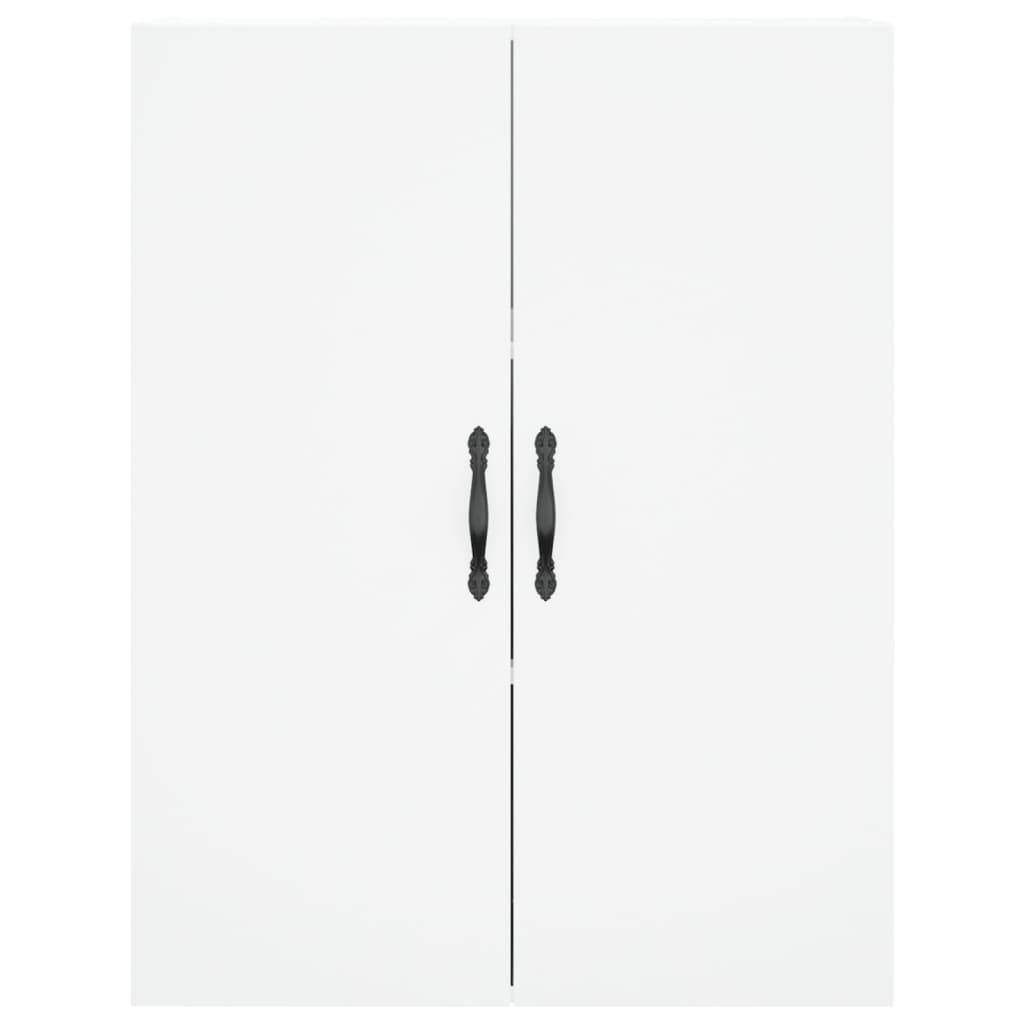 vidaXL Dulap montat pe perete, alb, 69,5x34x90 cm, lemn prelucrat vidaXL Dulap montat pe perete, alb, 69,5x34x90 cm, lemn prelucrat