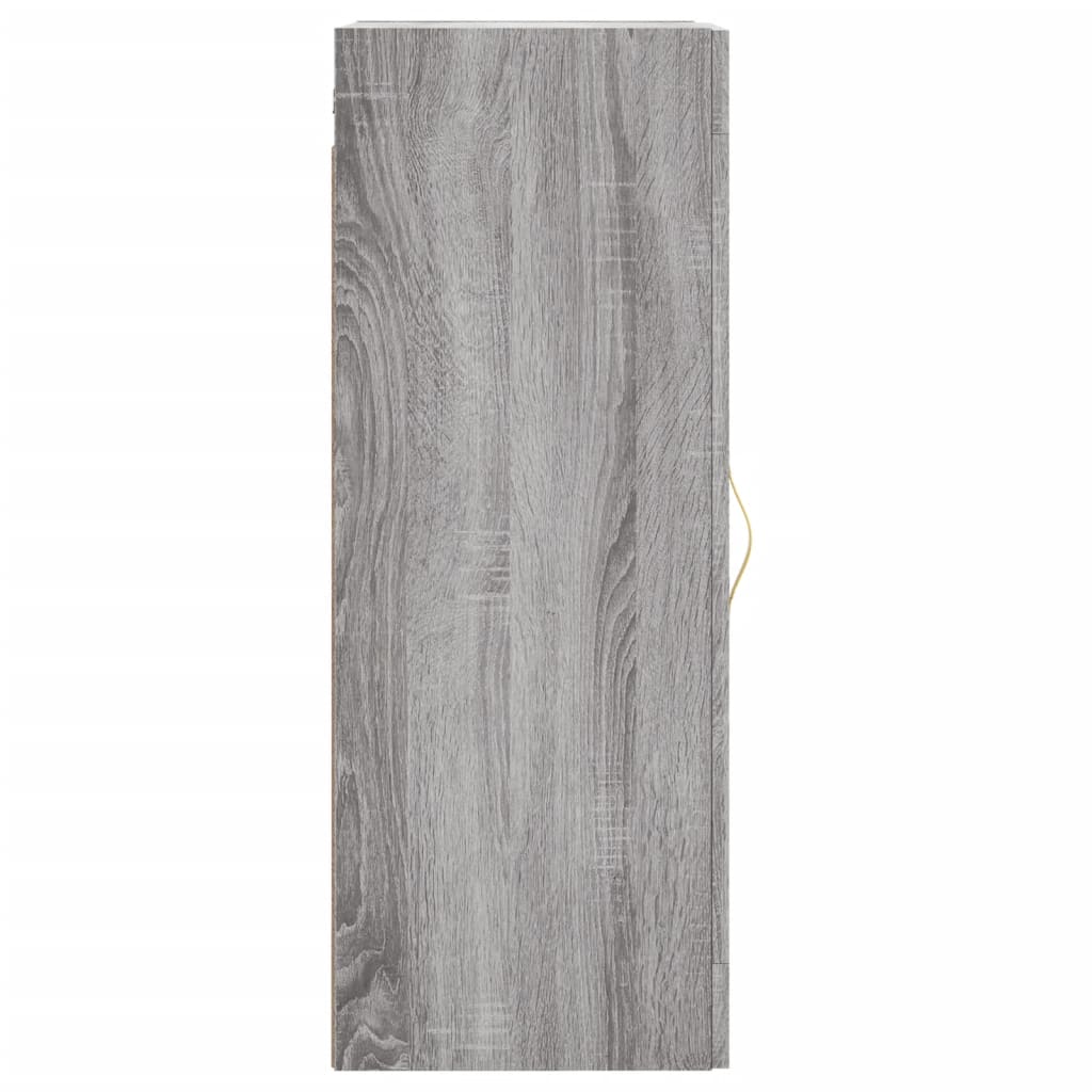 vidaXL Dulap de perete, gri sonoma, 34,5x34x90 cm, lemn prelucrat vidaXL Dulap de perete, gri sonoma, 34,5x34x90 cm, lemn prelucrat