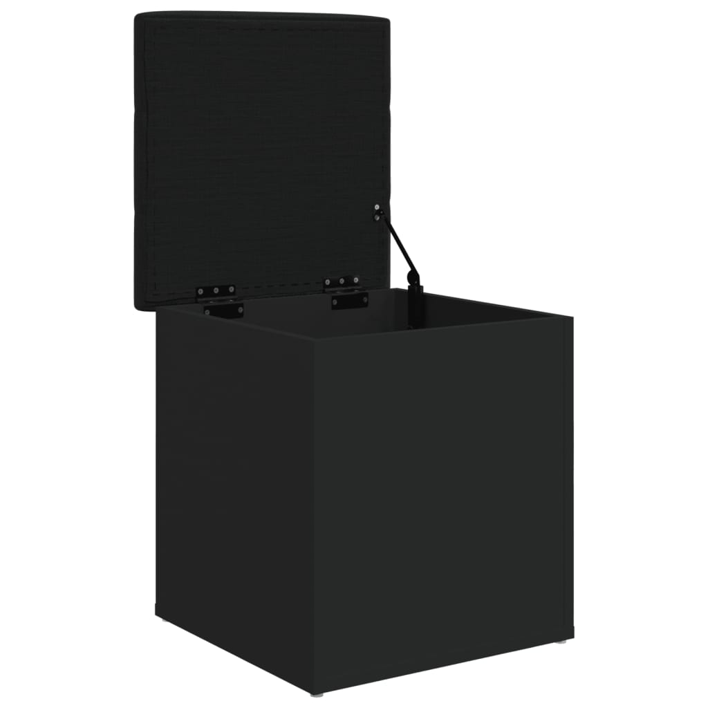 vidaXL Bancă de pantofi, negru, 42x42x45 cm, lemn prelucrat vidaXL Bancă de pantofi, negru, 42x42x45 cm, lemn prelucrat