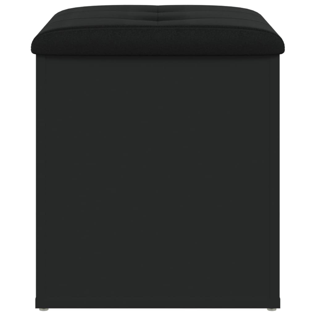 vidaXL Bancă de pantofi, negru, 42x42x45 cm, lemn prelucrat vidaXL Bancă de pantofi, negru, 42x42x45 cm, lemn prelucrat
