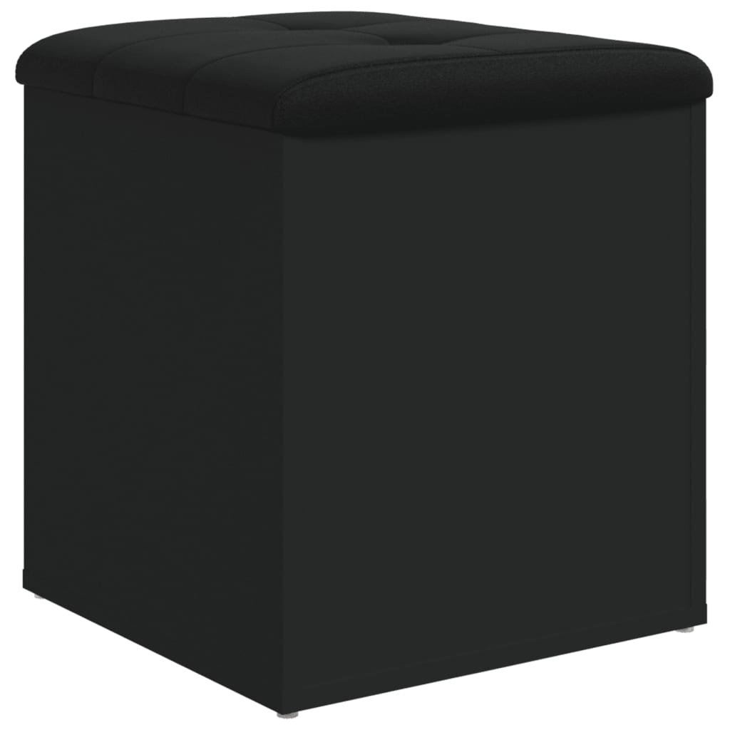 vidaXL Bancă de pantofi, negru, 42x42x45 cm, lemn prelucrat vidaXL Bancă de pantofi, negru, 42x42x45 cm, lemn prelucrat