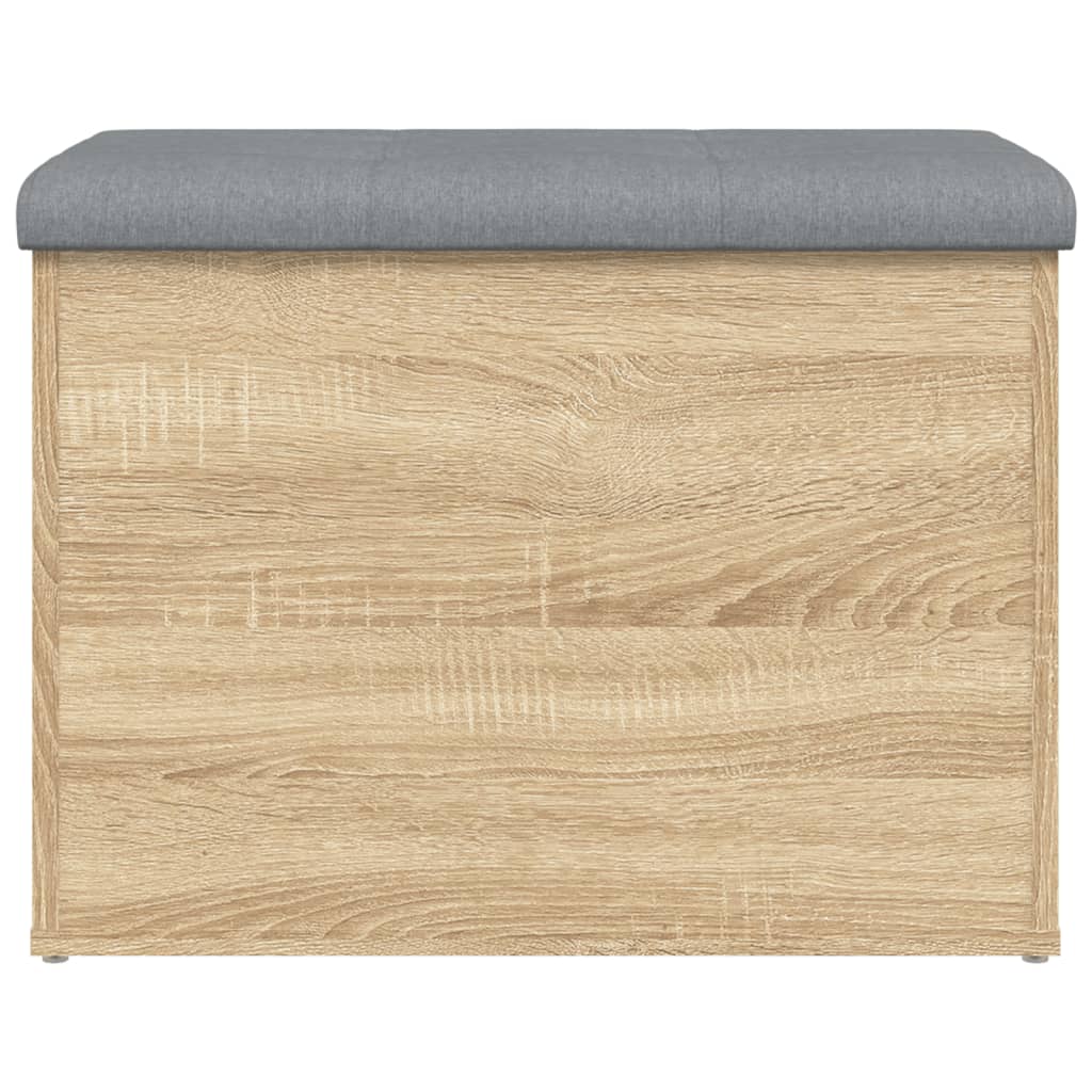 vidaXL Bancă de depozitare, stejar sonoma, 62x42x45 cm, lemn prelucrat vidaXL Bancă de depozitare, stejar sonoma, 62x42x45 cm, lemn prelucrat