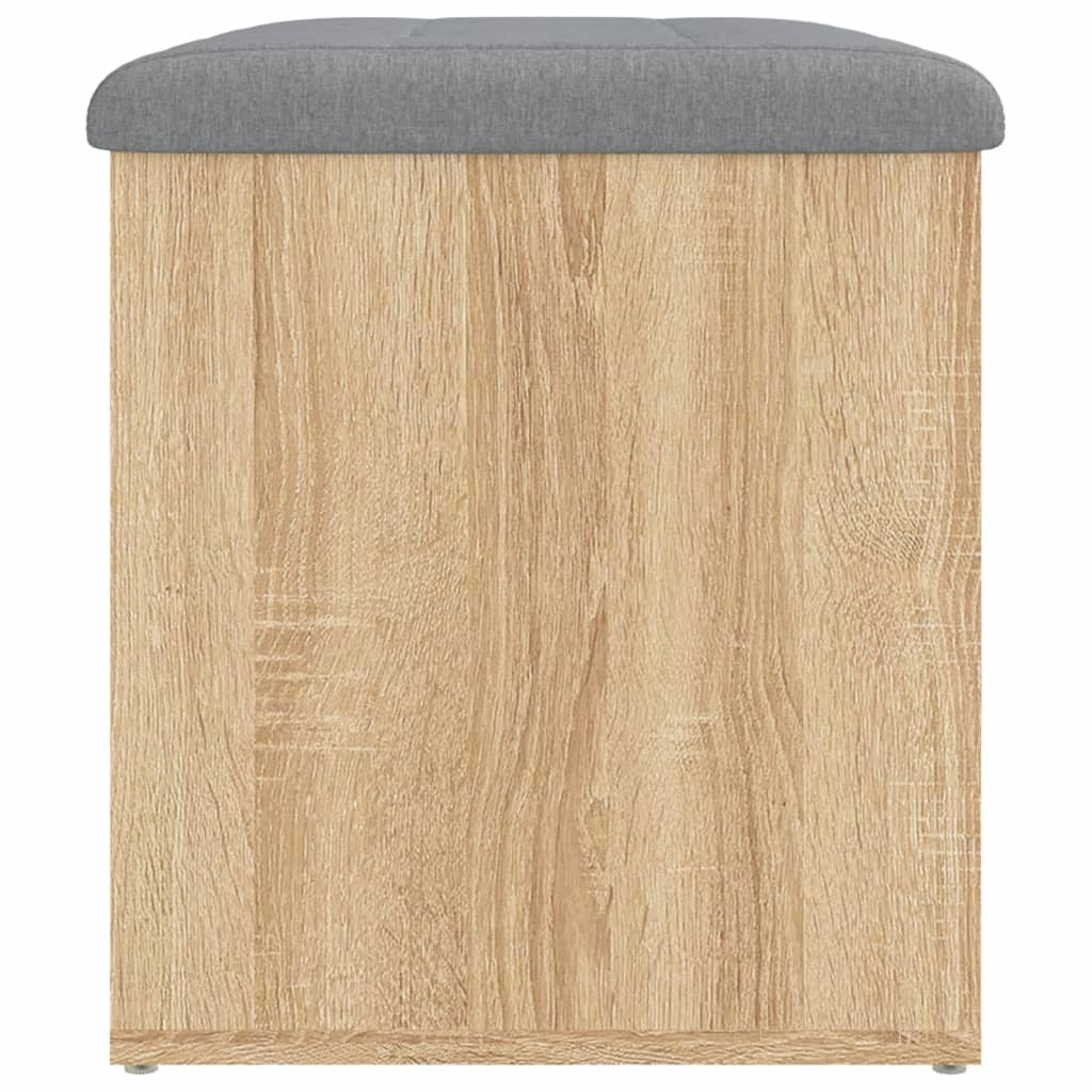 vidaXL Bancă de depozitare, stejar sonoma, 62x42x45 cm, lemn prelucrat vidaXL Bancă de depozitare, stejar sonoma, 62x42x45 cm, lemn prelucrat