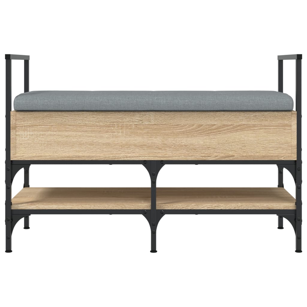 vidaXL Bancă pentru pantofi stejar sonoma 85,5x42x57,5 cm
