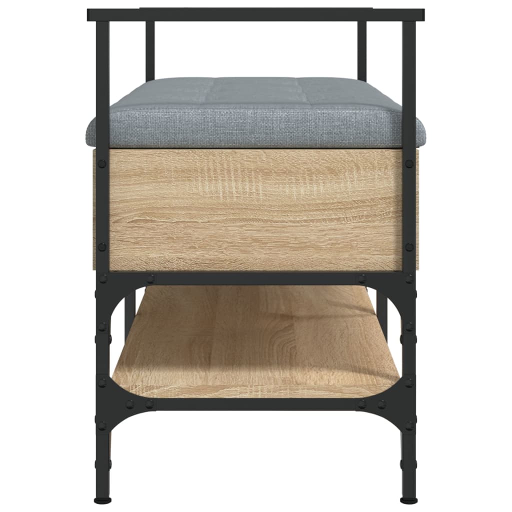 vidaXL Bancă pentru pantofi stejar sonoma 85,5x42x57,5 cm