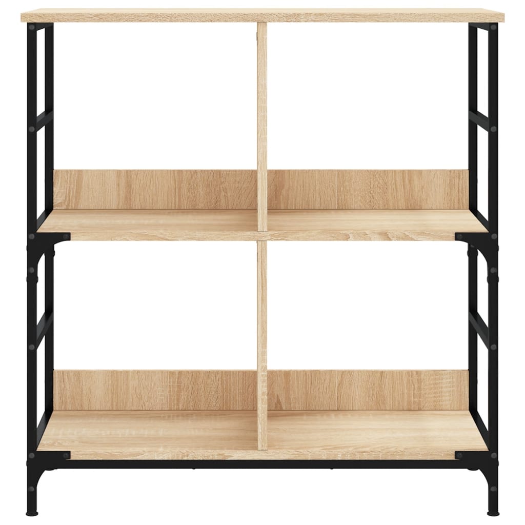 vidaXL Bibliotecă, stejar sonoma, 78,5x33x82 cm, lemn prelucrat vidaXL Bibliotecă, stejar sonoma, 78,5x33x82 cm, lemn prelucrat