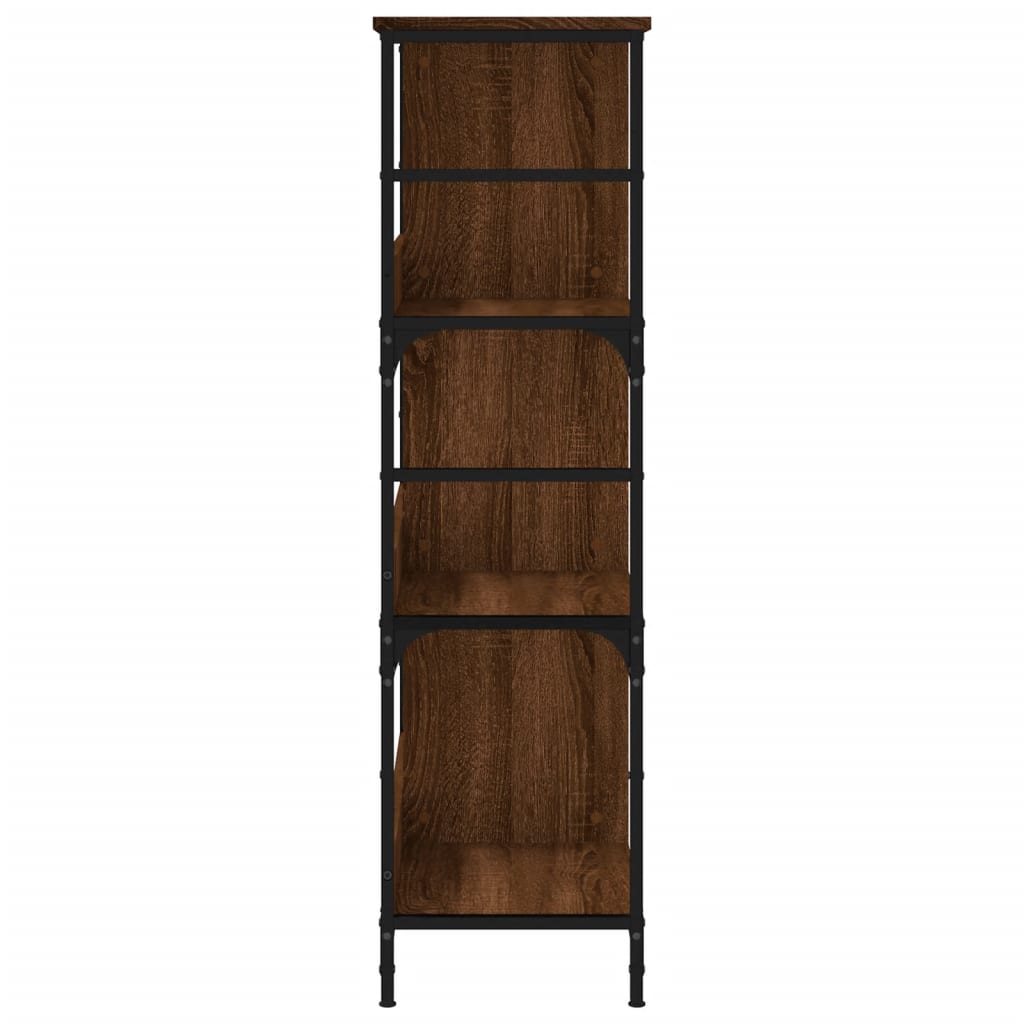 vidaXL Bibliotecă, stejar maro, 78,5x33x117,5 cm, lemn prelucrat vidaXL Bibliotecă, stejar maro, 78,5x33x117,5 cm, lemn prelucrat