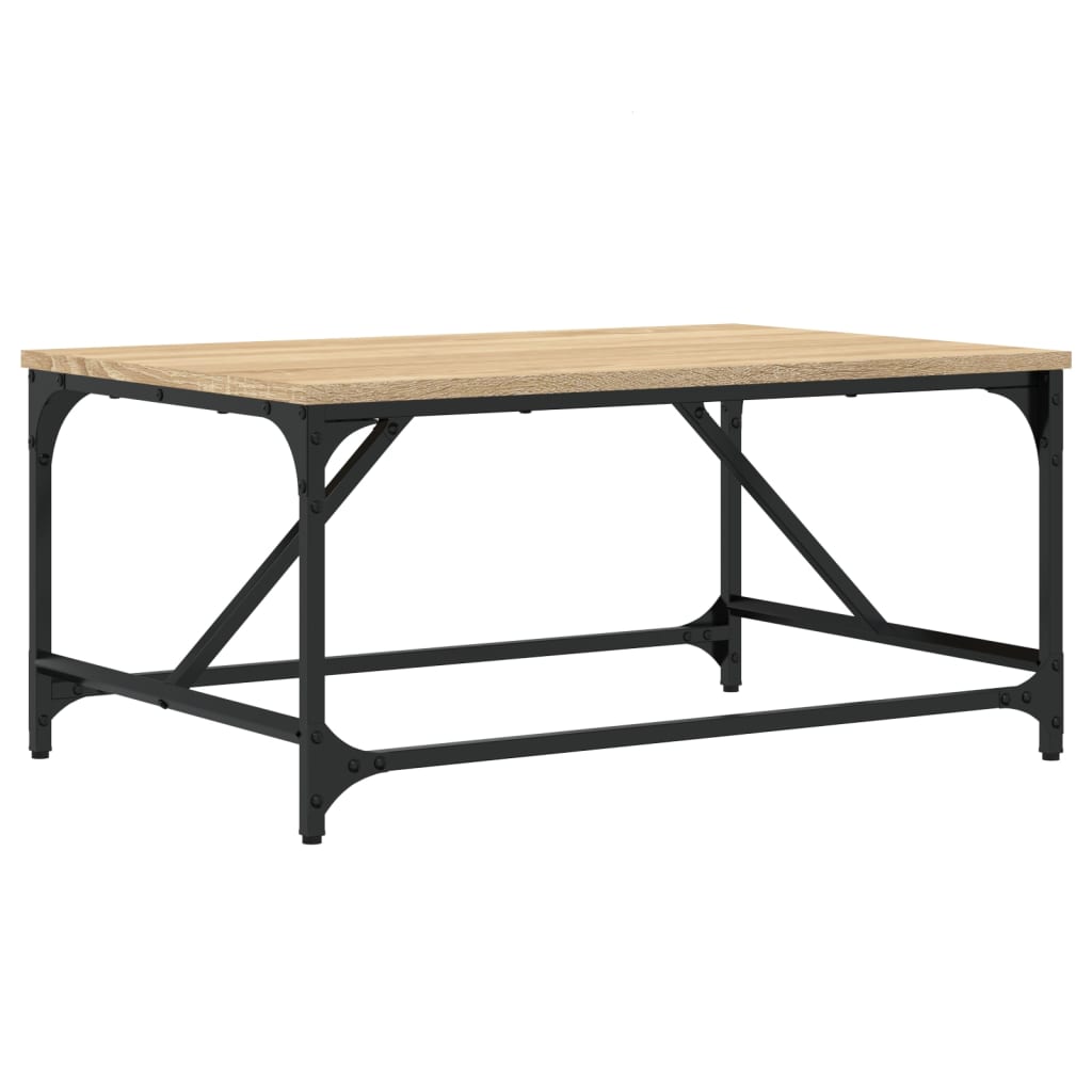 vidaXL Măsuță de cafea, stejar sonoma, 75x50x35 cm, lemn compozit vidaXL Măsuță de cafea, stejar sonoma, 75x50x35 cm, lemn compozit
