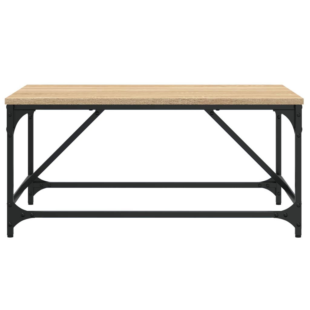 vidaXL Măsuță de cafea, stejar sonoma, 75x50x35 cm, lemn compozit vidaXL Măsuță de cafea, stejar sonoma, 75x50x35 cm, lemn compozit