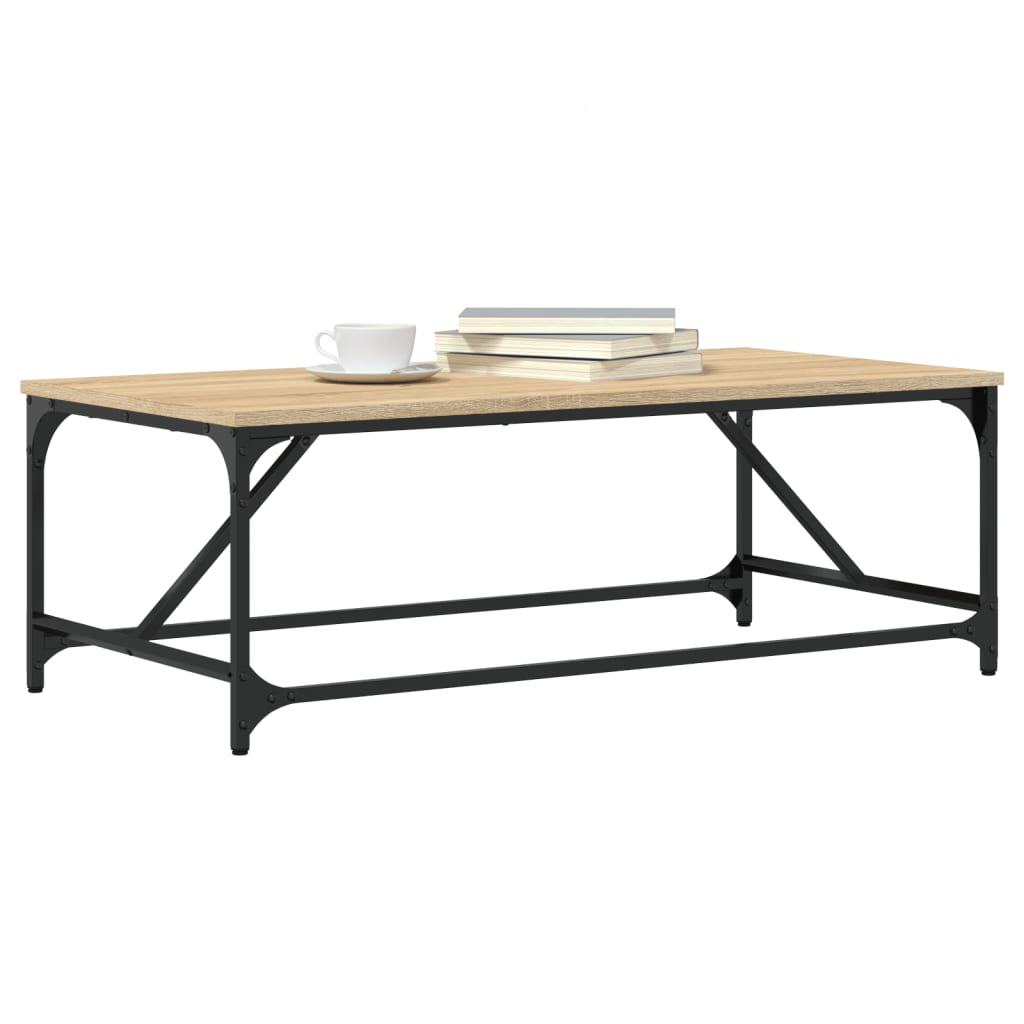vidaXL Măsuță de cafea, stejar sonoma, 100x50x35 cm, lemn prelucrat vidaXL Măsuță de cafea, stejar sonoma, 100x50x35 cm, lemn prelucrat