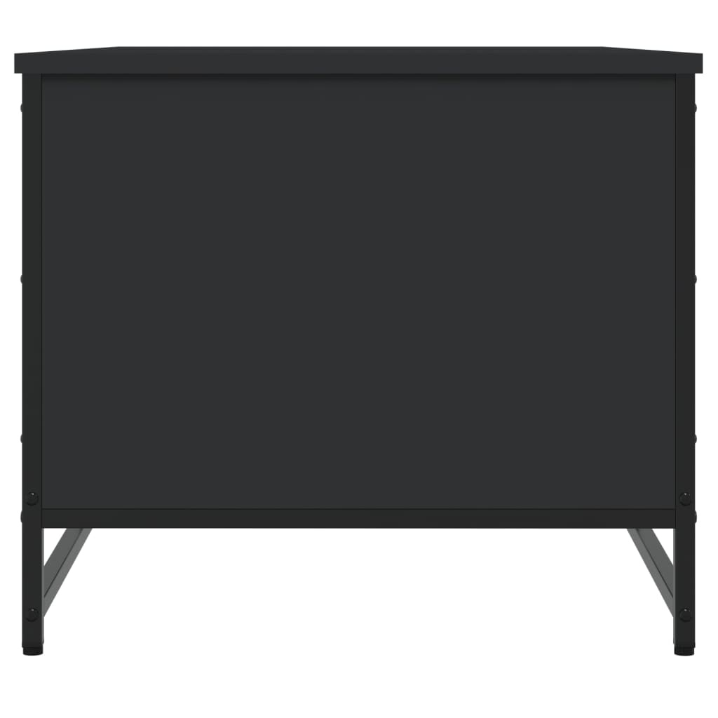 vidaXL Măsuță de cafea, negru, 85,5x51x45 cm, lemn prelucrat vidaXL Măsuță de cafea, negru, 85,5x51x45 cm, lemn prelucrat