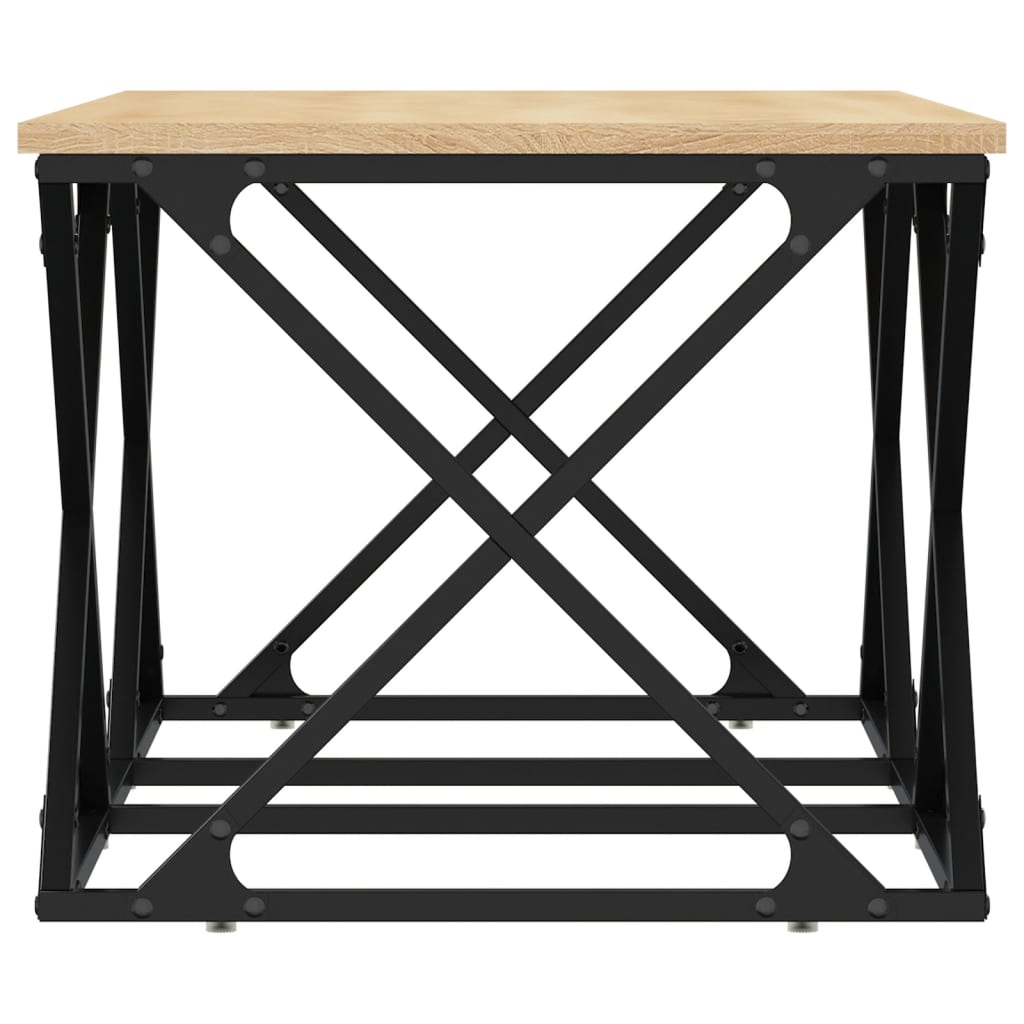 vidaXL Măsuță de cafea, stejar sonoma, 100x49x40 cm, lemn prelucrat