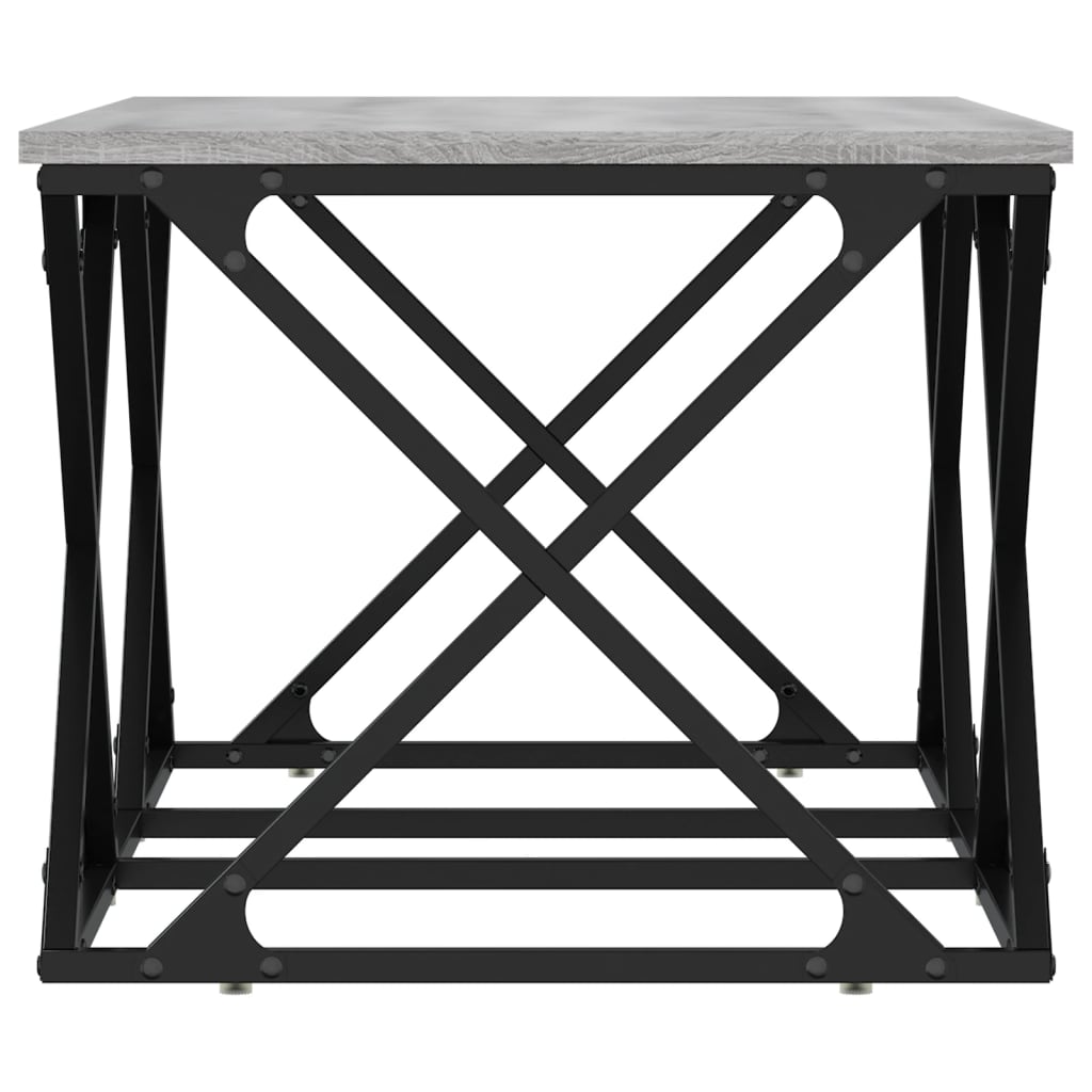 vidaXL Măsuță de cafea, gri sonoma, 100x49x40 cm, lemn prelucrat