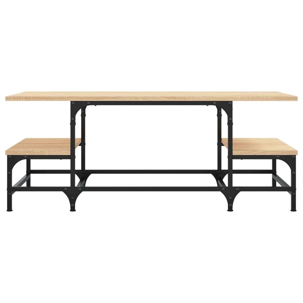 vidaXL Măsuță de cafea, stejar sonoma, 100x50,5x40 cm, lemn prelucrat vidaXL Măsuță de cafea, stejar sonoma, 100x50,5x40 cm, lemn prelucrat
