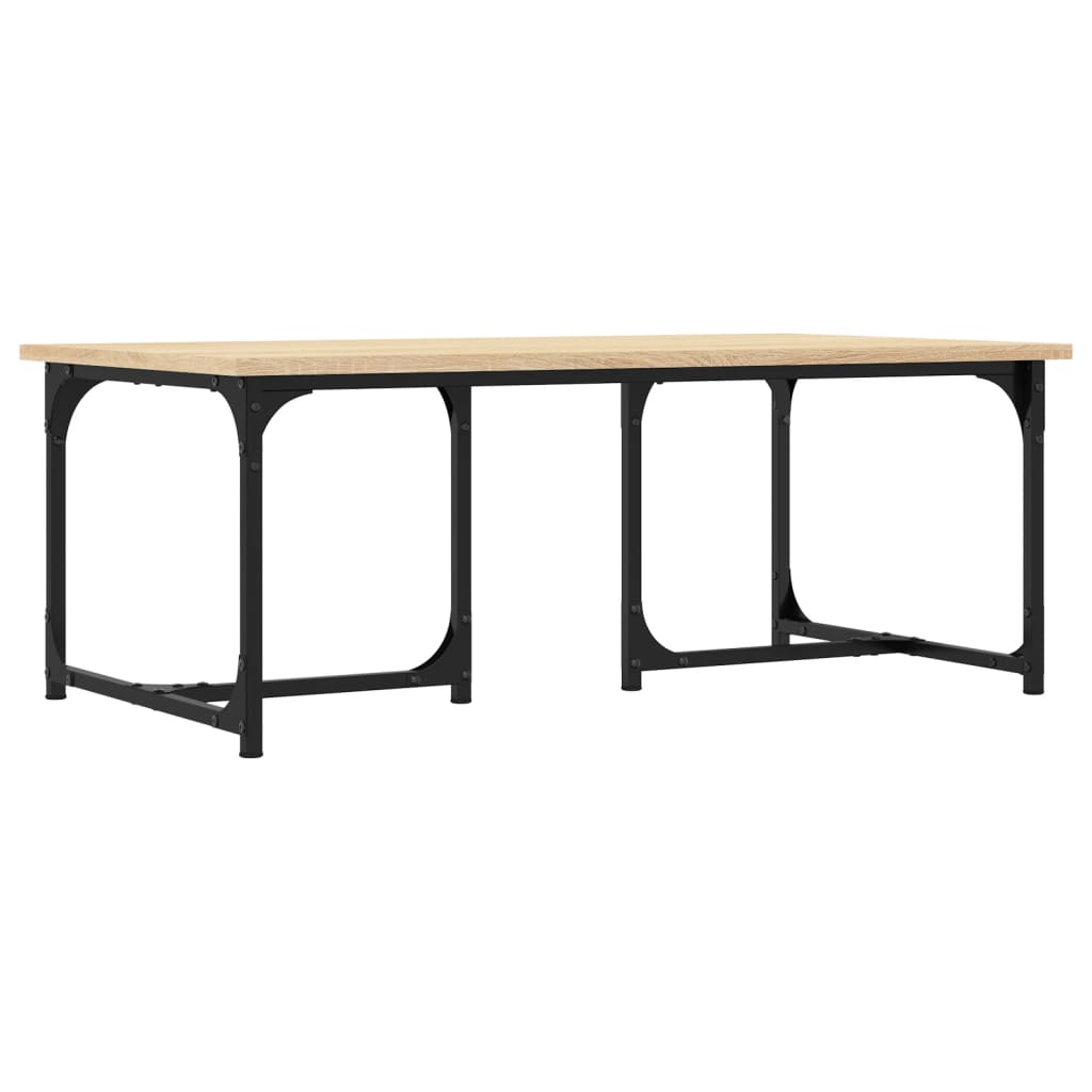vidaXL Măsuță de cafea, stejar sonoma, 90x50x35 cm, lemn compozit