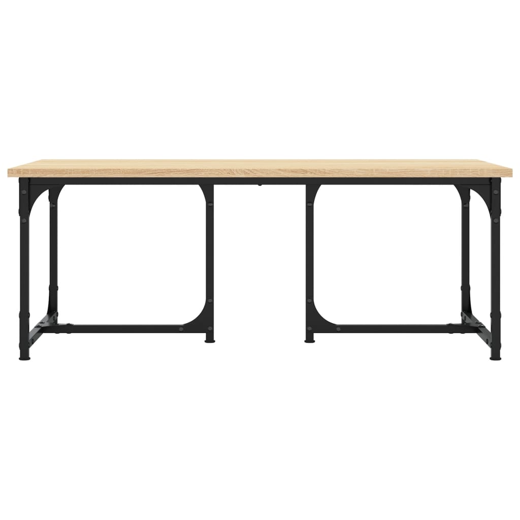 vidaXL Măsuță de cafea, stejar sonoma, 90x50x35 cm, lemn compozit