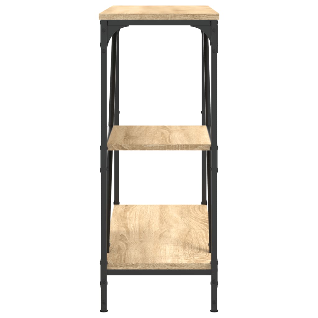 vidaXL Măsuță consolă, stejar sonoma, 88,5x30x75 cm, lemn prelucrat