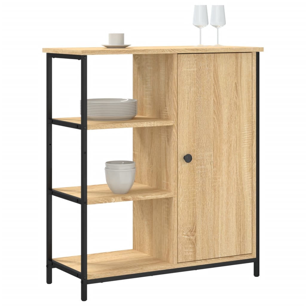vidaXL Servantă, stejar sonoma, 70x30x80 cm, lemn prelucrat vidaXL Servantă, stejar sonoma, 70x30x80 cm, lemn prelucrat