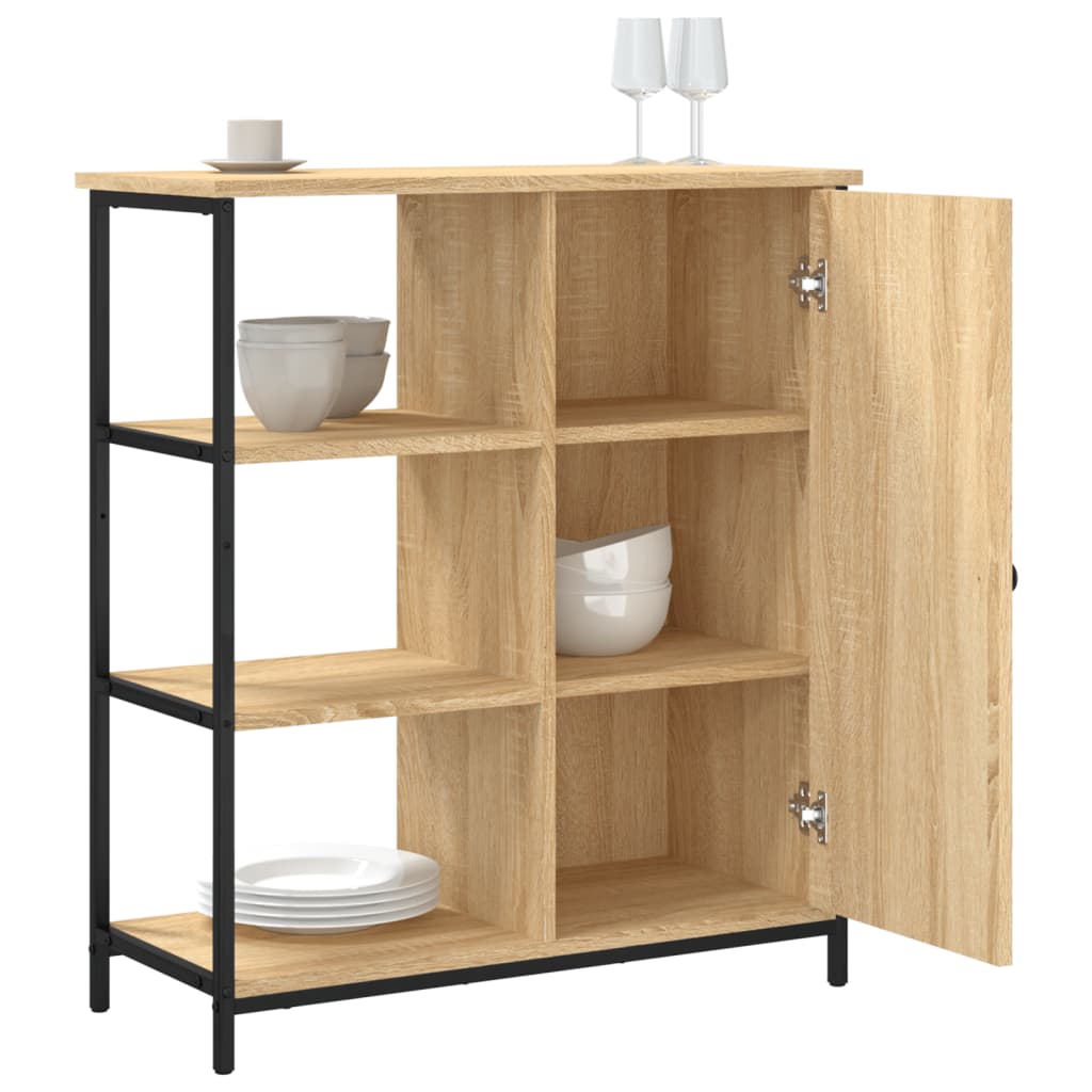 vidaXL Servantă, stejar sonoma, 70x30x80 cm, lemn prelucrat vidaXL Servantă, stejar sonoma, 70x30x80 cm, lemn prelucrat