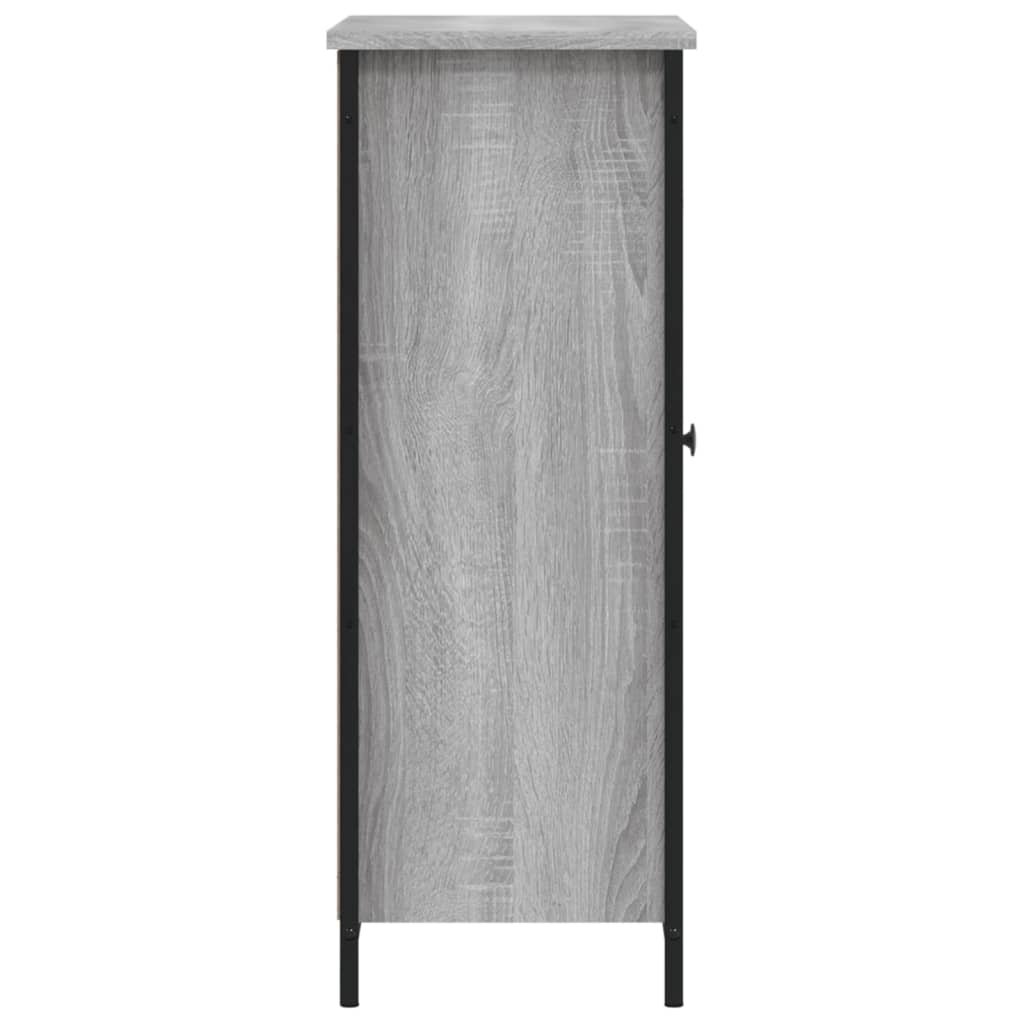 vidaXL Servantă, gri sonoma, 70x30x80 cm, lemn prelucrat vidaXL Servantă, gri sonoma, 70x30x80 cm, lemn prelucrat