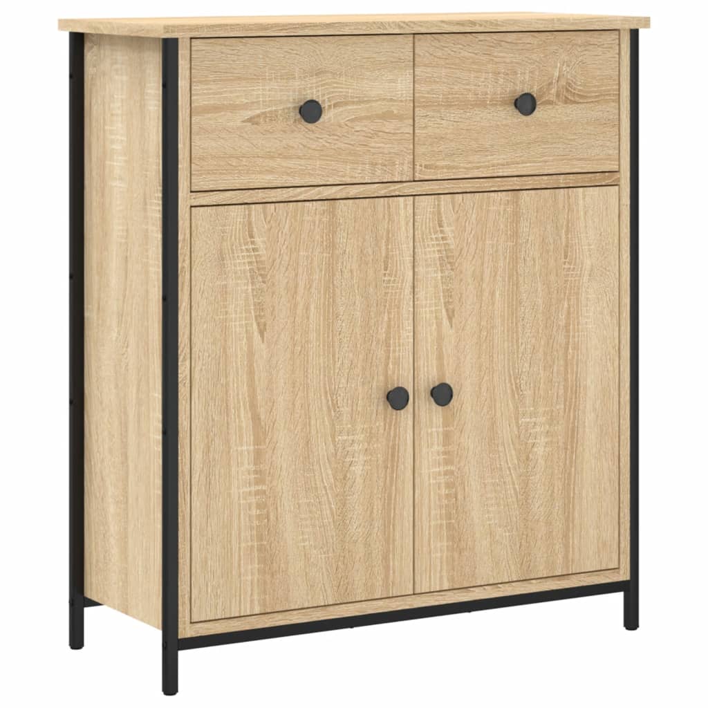 vidaXL Servantă, stejar sonoma, 70x30x80 cm, lemn prelucrat vidaXL Servantă, stejar sonoma, 70x30x80 cm, lemn prelucrat