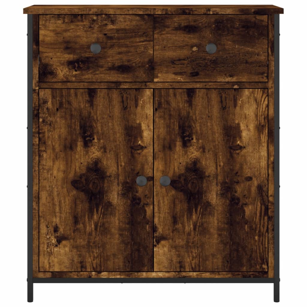 vidaXL Servantă, stejar fumuriu, 70x30x80 cm, lemn prelucrat vidaXL Servantă, stejar fumuriu, 70x30x80 cm, lemn prelucrat