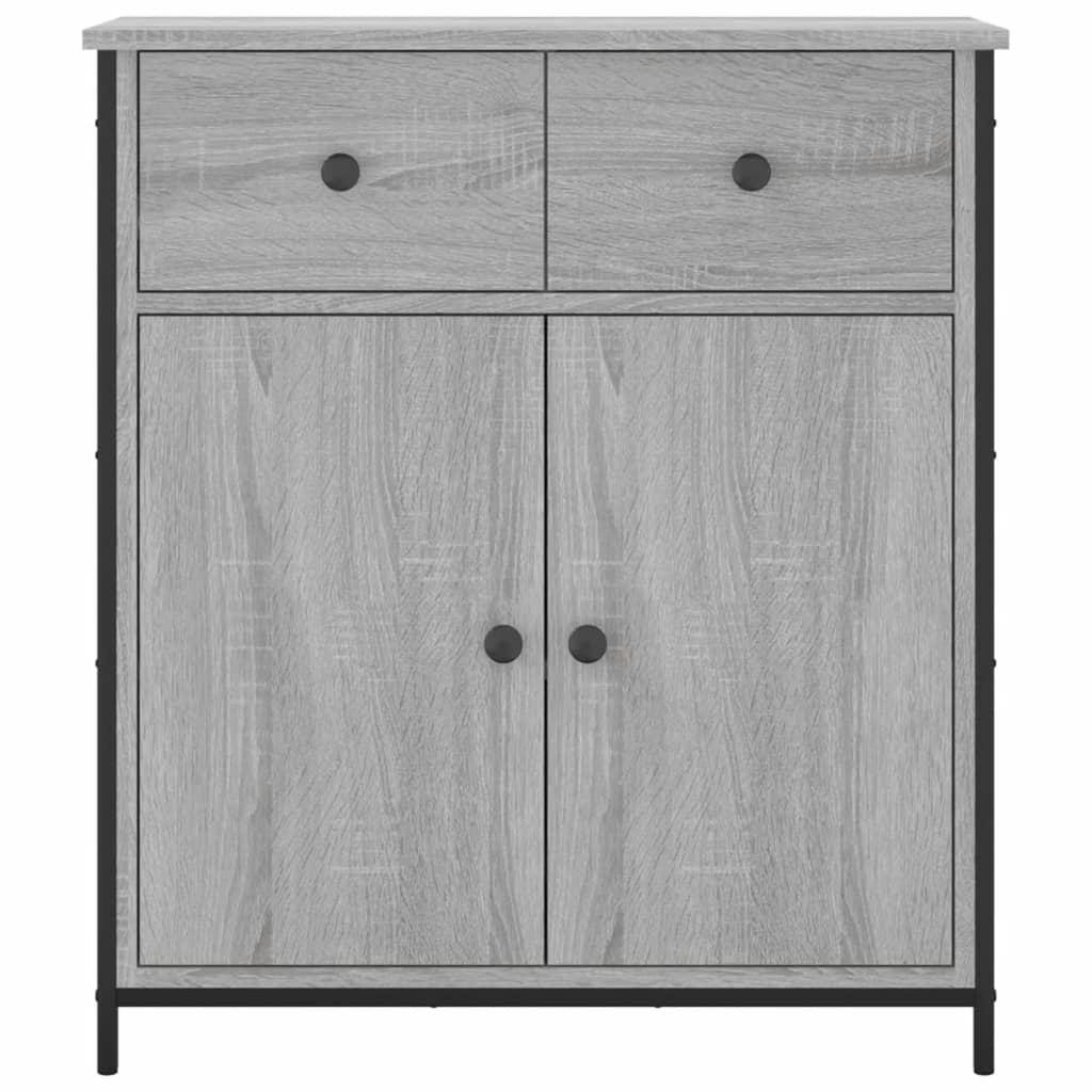 vidaXL Servantă, gri sonoma, 70x30x80 cm, lemn prelucrat