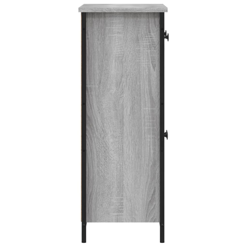 vidaXL Servantă, gri sonoma, 70x30x80 cm, lemn prelucrat