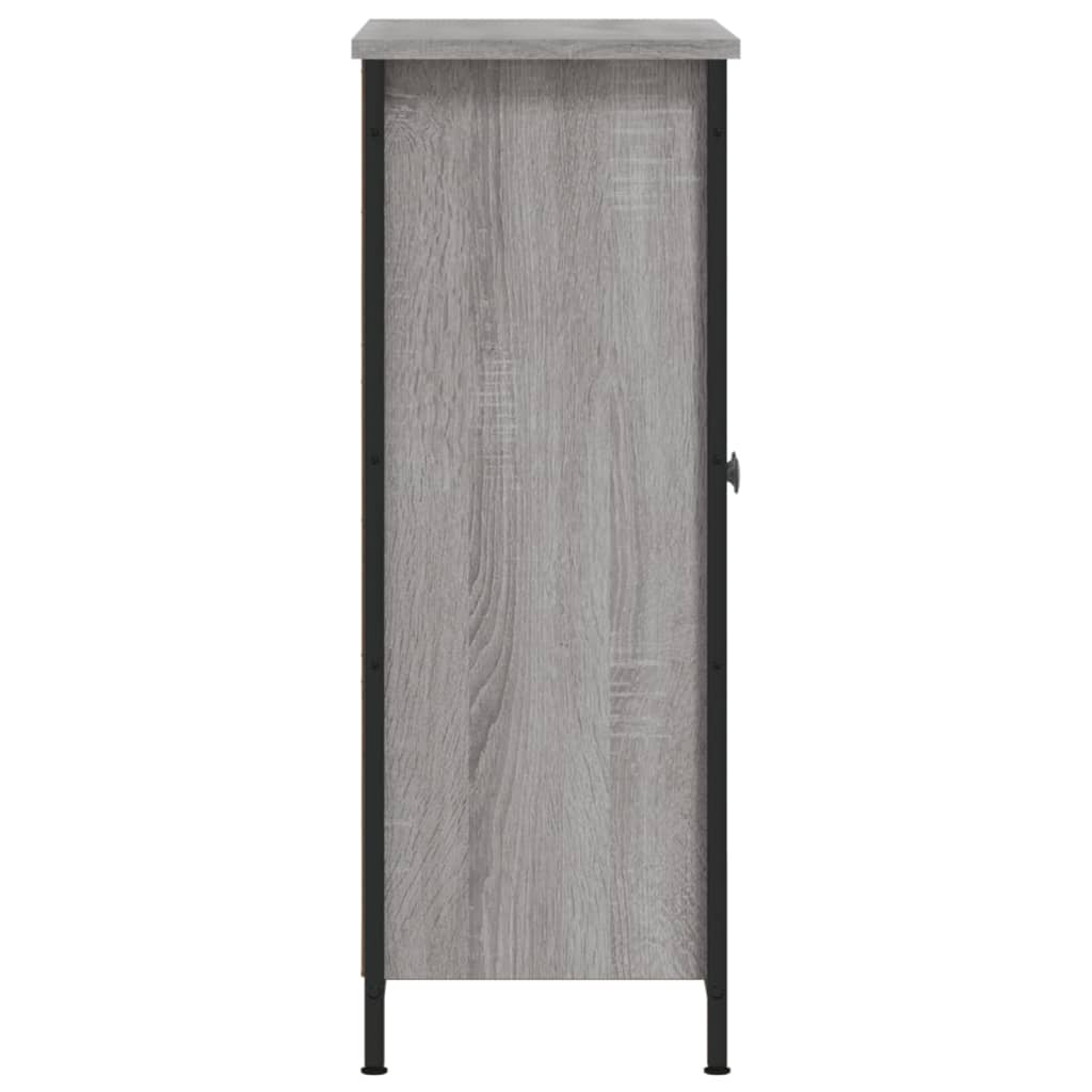 vidaXL Servantă, gri sonoma, 70x30x80 cm, lemn prelucrat vidaXL Servantă, gri sonoma, 70x30x80 cm, lemn prelucrat