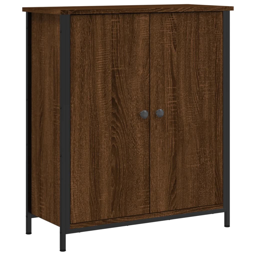 vidaXL Servantă, stejar maro, 70x30x80 cm, lemn prelucrat