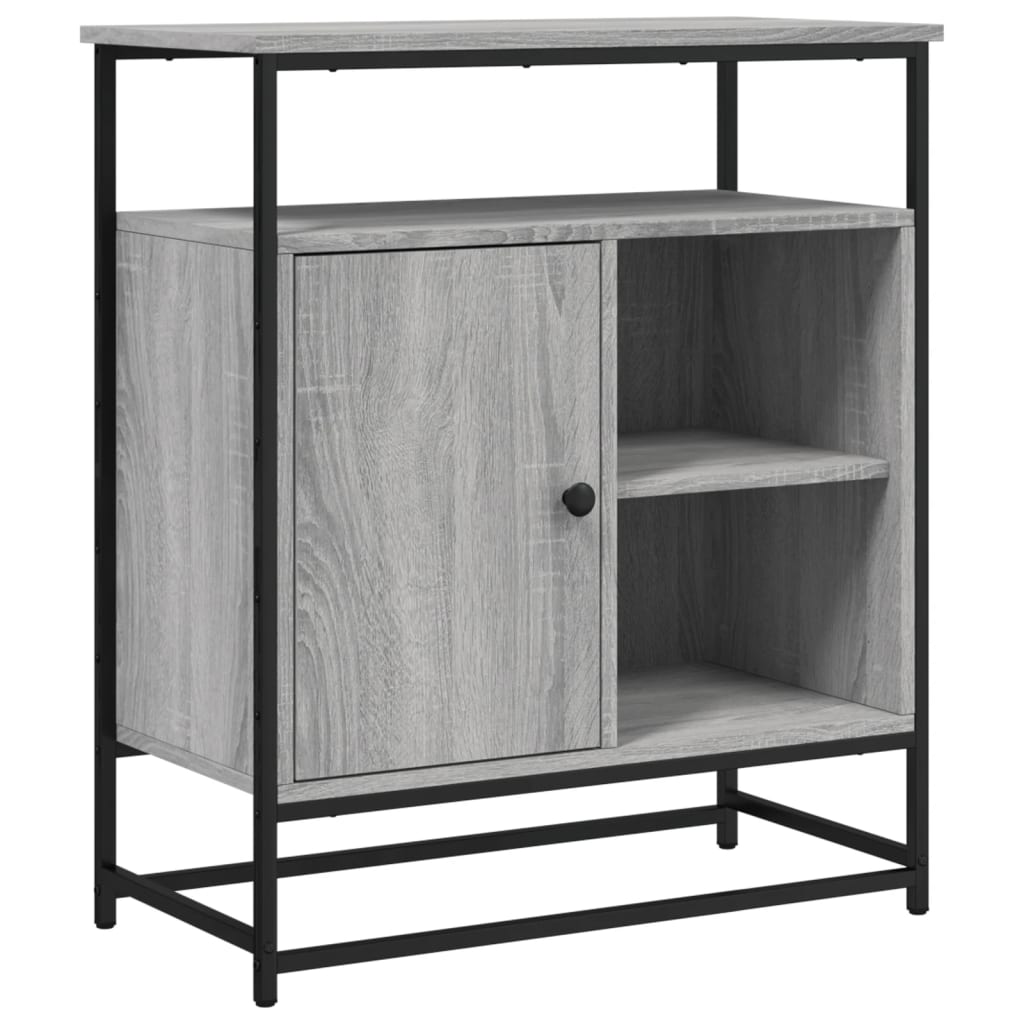 vidaXL Servantă, gri sonoma, 69x35x80 cm, lemn prelucrat