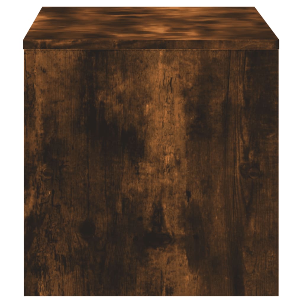 vidaXL Dulap TV, stejar fumuriu, 120x40x40 cm, lemn prelucrat