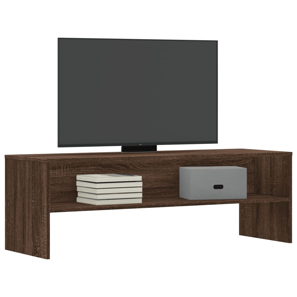 vidaXL Dulap TV, stejar maro, 120x40x40 cm, lemn prelucrat