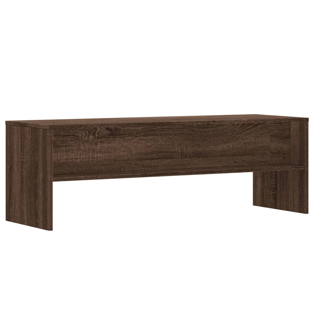 vidaXL Dulap TV, stejar maro, 120x40x40 cm, lemn prelucrat