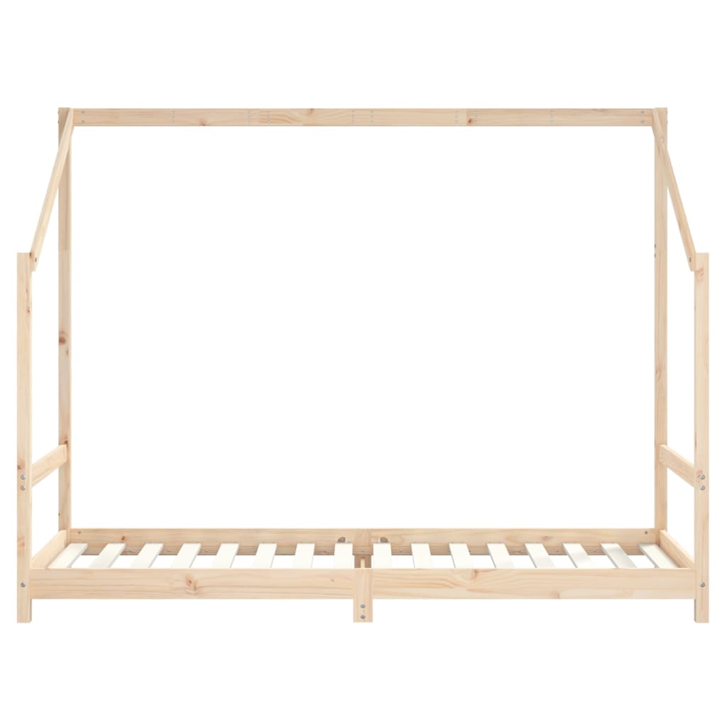 vidaXL Cadru pat pentru copii, 90x200 cm, lemn masiv de pin vidaXL Cadru pat pentru copii, 90x200 cm, lemn masiv de pin
