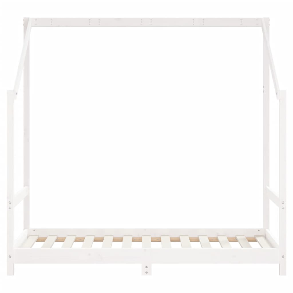 vidaXL Cadru de pat pentru copii, 80x160 cm, lemn masiv de pin
