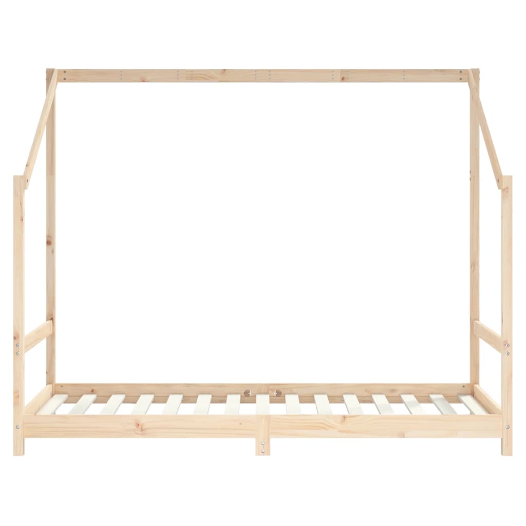 vidaXL Cadru de pat pentru copii, 90x190 cm, lemn masiv de pin vidaXL Cadru de pat pentru copii, 90x190 cm, lemn masiv de pin