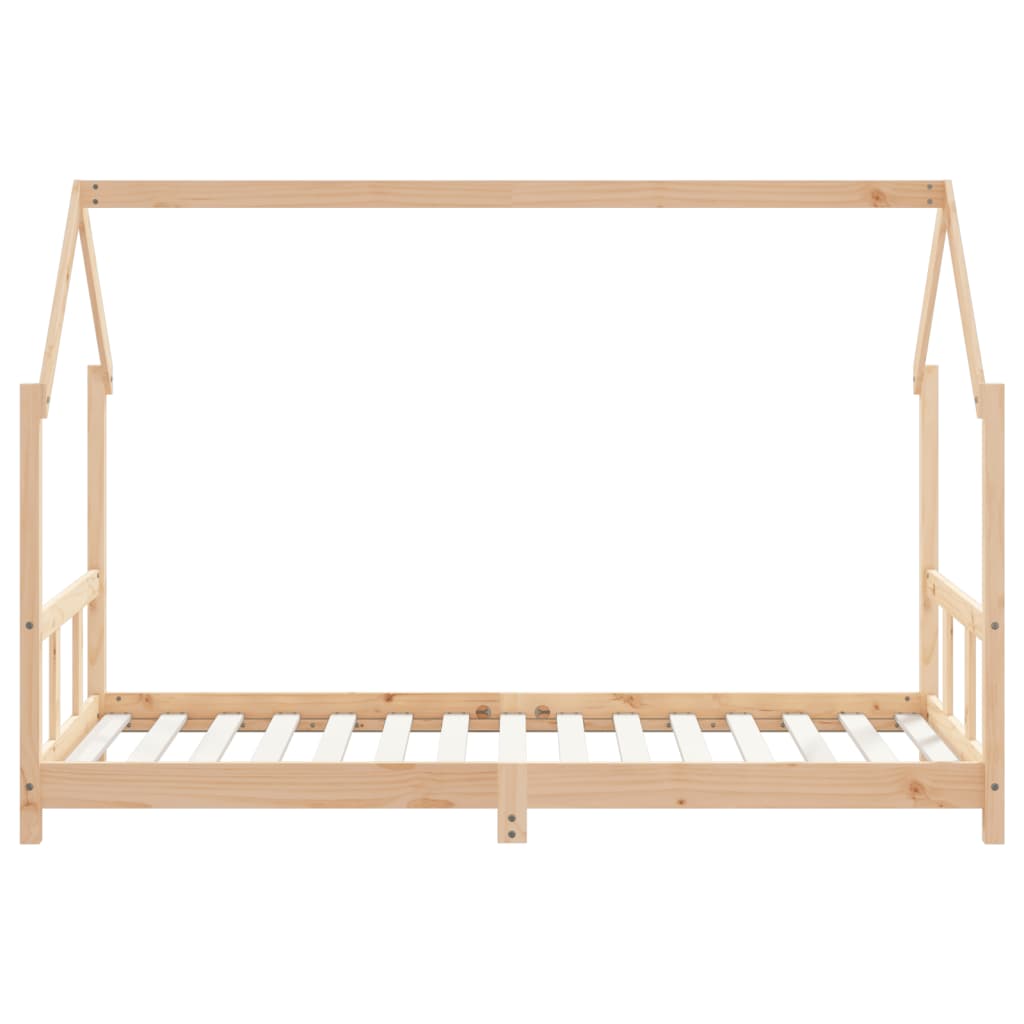 vidaXL Cadru de pat pentru copii, 90x190 cm, lemn masiv de pin vidaXL Cadru de pat pentru copii, 90x190 cm, lemn masiv de pin