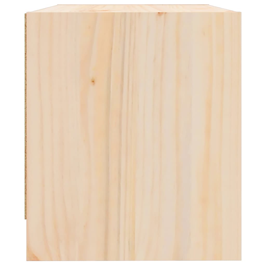 vidaXL Noptieră, 40x31x35,5 cm, lemn masiv de pin vidaXL Noptieră, 40x31x35,5 cm, lemn masiv de pin
