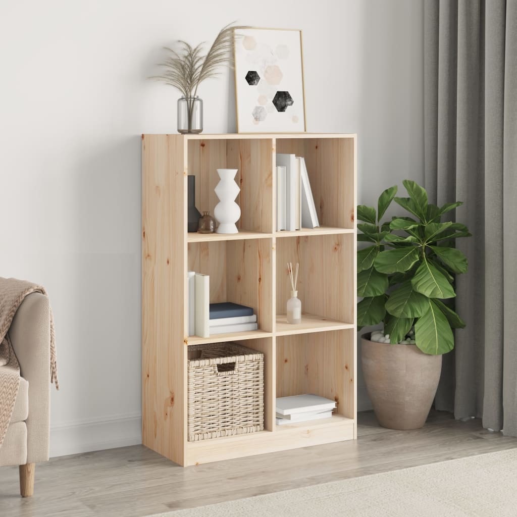 vidaXL Bibliotecă, 70x33x110 cm, lemn masiv de pin vidaXL Bibliotecă, 70x33x110 cm, lemn masiv de pin
